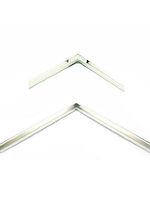 Nielsen Bainbridge Metal Frame Kit silver 13 in.