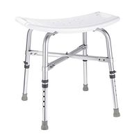 HEALIFTY Shower Chair 300lb - Adjustable Bathtub Seat - 6 Height Bath Shower Transfer Bench Stool with Non-Slip Leg Pad for Elderly, Senior, Handicap & Disabled