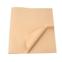 SUPVOX 50 Sheets Brown Kraft Wrapping Paper- 76 x 52cm Recycled Materials, Butcher Paper for Art, Craft, Gift Wrapping, Packaging