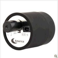 Black Spy Ear Amplifier Bug Wall Listening Device Audio Listening Wiretap Device