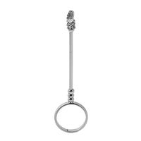 Cigarette Holder Extendable Clip,Elegant Lady Smoker Cigarette Holder Ring, Smoking Holder for Women Men Smoker Hands Free Finger Cigarette Holder Ring Sendk