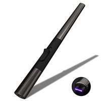 Traioy Plasma Arc Long Lighter Kitchen Lighter USB Rechargeable Flameless Windproof Candle Lighter Safety Switch Outdoor Portable,A