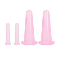 fineshelf Cupping Therapy Sets Ideal to Shape Your Cheeks and Chin Double Chin Reducer Silicone Massage Cups