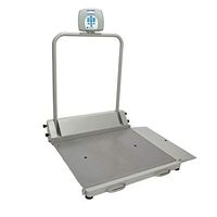 Health O Meter 2600KL Digital Wheelchair Ramp Scale with Folding Ramp, Capacity 1000 lbs, Resolution 0.2 lb, 32-1/4" x 36" Platform, 32¼" Width x 9 7/8" Depth Ramp