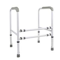 Never give up Portable Healthcare Adjustable Bathroom Safety Toilet Rail Medical Toilet Safety Frame for The Elderly and The Pregnant Safe Support Bathroom Aid