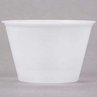 GFS 200 Count Durable Translucent Plastic Cups - Shot, Jello, Soufflé, Portion Disposable Cups (2.5 oz) Cups ONLY