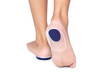 Urgent Care Orthopedic Gel Cup Heel Supports (Blue)