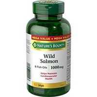 Nature's Bounty Wild Salmon & Fish Oils 1000mg, 180 Softgels