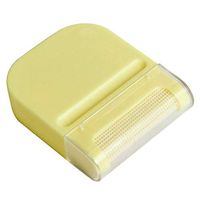 Houshelp Fuzz Remover Fabric Shaver Lint Remover Portable Clothes Woollen Sweater Clean Tool for Travel Yellow