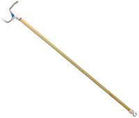 ArcMate Dressing Stick with S Hook, Clothing Dressing Aid Reduces The Need to Bend Over While Dressing, Pulls on Clothes and Socks, Reach for Hangers, 26", Wood (15455)