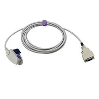 Compatible Nellcor Spo2 Sensor Pediatric Clip 9.8 ft 14 Pins Connector