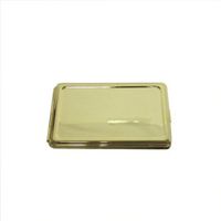 Classic Gold Brass Metal Hard Cover Small Address Phone Book Holder