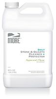 MORE Stone Quartz Cleaner Protector - Natural Multi Surface Countertop Spray Cleaner, Gallon 3.785L, Peppermint Thyme