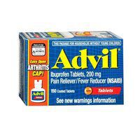 Advil Advil Pain Reliever And Fever Reducer, 24 Caplets 200 mg(Pack of 3)