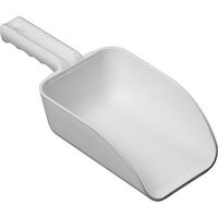 Remco 64005 White Polypropylene Injection Molded Color-Coded Bowl Hand Scoop, 32 oz, 1 Piece
