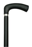Men Opera Cane Black Ash Shaft Black Nylon Handle  -Affordable Gift! Item #DHAR-9057008