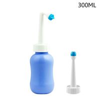 Portable Travel Bidet for Toilet - 300-650ml with Travel Bag 2 Nozzle - Handheld Bidet Sprayer Mom Washer Bottle for Postpartum Care - Perineal Recovery and Cleaning After Birth