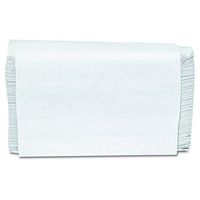 GEN 1509 Folded Paper Towels, Multifold, 9 x 9 9/20, White, Pack of 250 Towels (Case of 16 Packs)