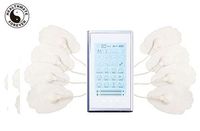 FDA Cleared 24 Modes HealthmateForever Professional TENS Unit for Pain Management & Muscle Improvement| T24AB2 (Silver in White) Wireless ACCESSIBLE