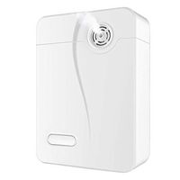 200ml Waterless Nebulizing Scent Machine Essential Oil Aromatherapy Diffuser with turbo fan system, Flexible Timer Setting, 12V Aroma Diffuser for Large Room Up to 2,200sq.ft (White)