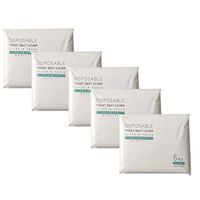 Meidexian888 Disposable Toilet Cushion,Flushable Disposable Paper Toilet Seat Covers Travel Essential 5 Packs (30-Count)