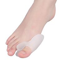 +MD 1 Pair Bunion Corrector, Guards, Cushions, Protects for Women and Men, Gel Toe Separators Straightener for Big Toe Pain Relief, Overlapping, Crooked, Hammer Toes