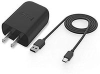 Quick Charge 3.0 HTC 10 Wall Charger + USB Type-C Data Cable 18W. (Black)
