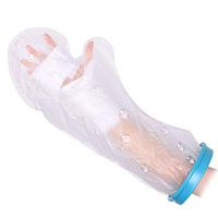 Waterproof Arm Cast Protector for Kids, Reusable Child Short Arm Cast Covers for Broken Arm, Hand and Wrist Wound Burn, Silicone Rubber Cast Bag Keep Wounds & Bandages Dry in Shower Bath Or Swimming