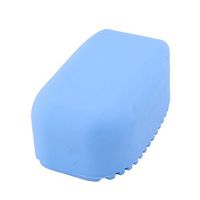 uxcell Silicone Household Laundry Clothes Shoes Washing Scrubbing Brush Cleaner Blue