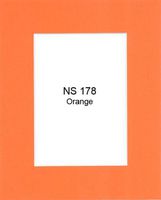 Golden State Art, Pack of 100 8x10 Orange Picture Mats Mattes with White Core Bevel Cut for 5x7 Photo