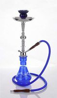 BLUE CORE new sale hookah water glass vase for shisha narguile pipes smoking