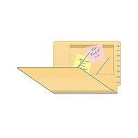 TAB54498 - Tabbies Self-Adhesive Poly Pockets