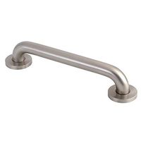 Kingston Brass DR514128 Meridian inch Decorative Ada Grab Bar, 12", Brushed Nickel