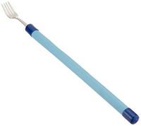 Sammons Preston Pediatric Flexible Fork, 10" Long Bendable Foam Handle Allows Child to Customize Hold on Grip Fork Based on Individual Skill Level, Adaptive Fork Includes 10"L Strap to Secure Position