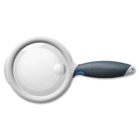 Bausch & Lomb 628003 Handheld LED Magnifier, Round, 4-Inch dia.