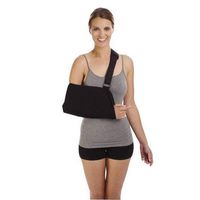 Deluxe Arm Sling With Shoulder Pad Strap Thumb Loop, Extra Large 9x20, 1 ea