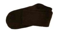 Footgalaxy Premium Quality Non-binding Diabetic Sock (Over The Calf 10-13, Brown)