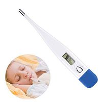 Digital Thermometer for Fever, Oral Armpit Underarm Rectum Indicator Thermometer Flexible Waterproof Tip Indication Fast Reading Thermometer for Baby Children Adults Kids