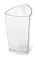 Alcas 2.37-Oz Mini Mon Amour"Shield Bijoux" Clear Plastic Dessert Cup 1.89" x 3.03" High - 60 Pieces