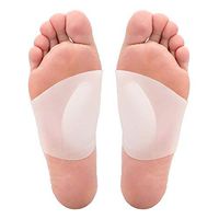 MBODM Arch Support Gel Set for Soft Gel Sleeves for Plantar Fasciitis & Flat Foot (Flesh)