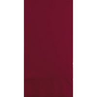 Club Pack of 192 Burgundy 3-Ply Disposable Party Paper Guest Napkins 8”