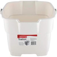 Rubbermaid Bisque Bucket, 15-Quart