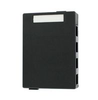 Leviton 41089-4EP QuickPort Surface Mount Housing, 4-Port, Black