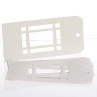 Factory Direct Craft Blank Mosaic Paper Tags | 120 Pieces