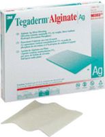 3M TEGADERM ALGINATE AG SILVER DRESSINGS Alginate Ag Dressing, 4" x 5", 10/bx, 4 bx/cs