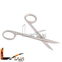LAJA IMPORTS® IRIS Scissors 4 1/8” Curved German Grade Scissors