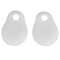 PIXNOR Bunion Relief Gel Toe Straighteners Separators (White)