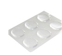 6Sheets(36PCS) Clear Oval Adhesive Invisible Foot Support Shoe Stickers Callus Cushions Pads Foot Care Protector Bunion Treatment for Prevent Pain from Blisters Corns Calluses