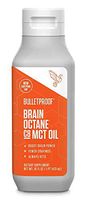 Bulletproof Brain Octane MCT Oil, 100% C8 from Coconuts, Fat Burning, Brain Boosting, Keto-Friendly, Paleo, Vegan, Organic Non-GMO, Rainforest-Alliance Certified (16 Ounce)