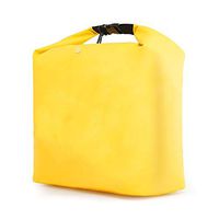 Fishing Bucket Live Fish Bag Qiankun Bag Fish Guard Barrel Bag Thickened Fish Barrel Folding Portable Fish Bag Fishing Bucket Fish Basket Collapsible Water Bucket (Color : Yellow, Size : 45x72cm)